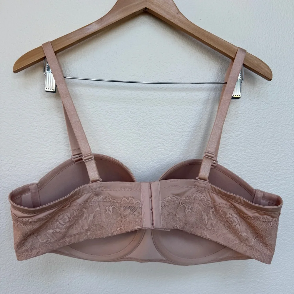Torrid Lace Nude Pushup Bra Multiway Size 42D